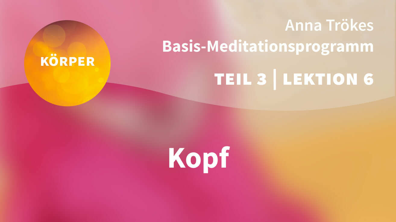Basis Meditationsprogramm Anna Trökes Teil 3 Lektion 6