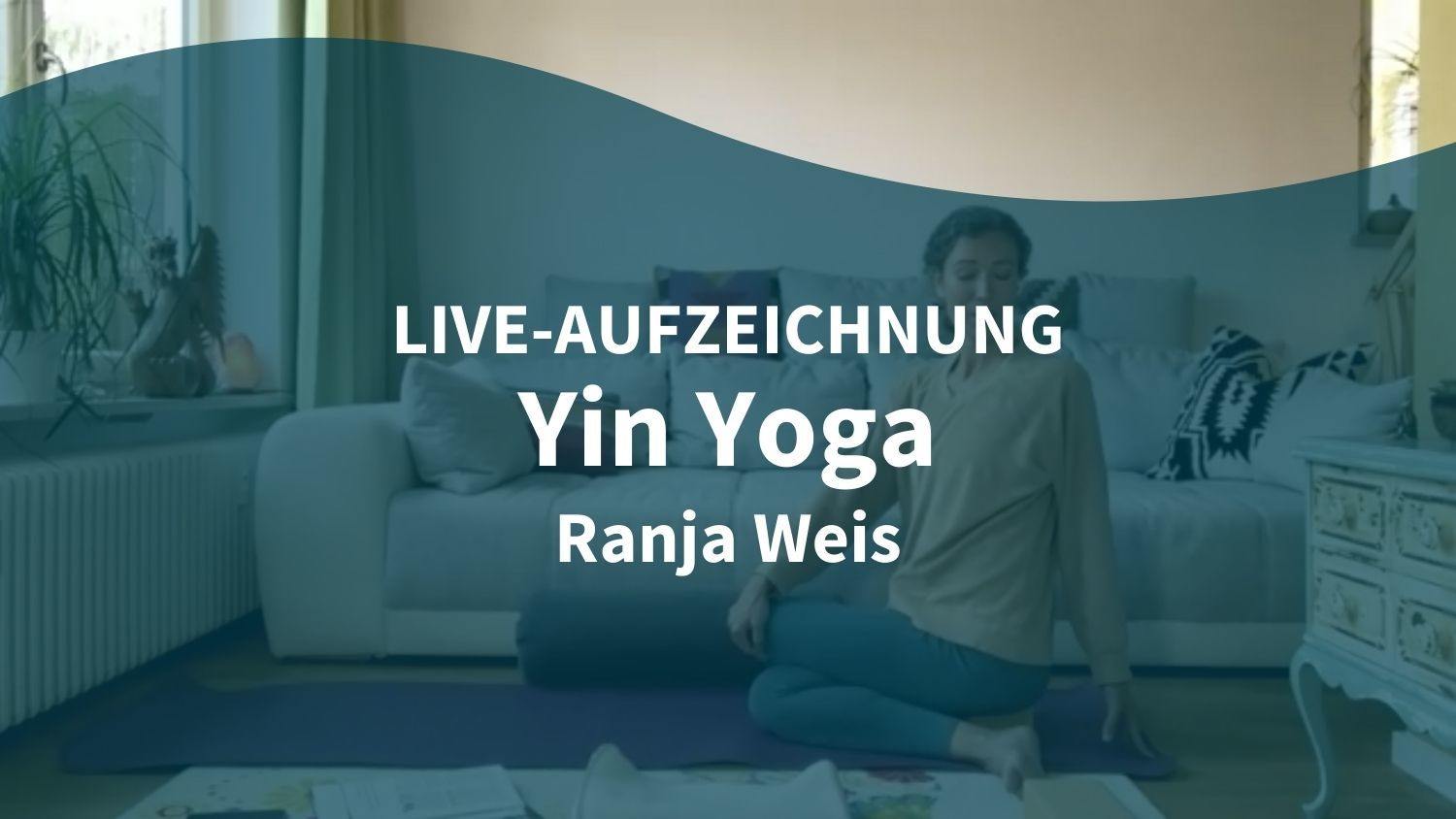 Yoga Video 13.04.21: Yin Yoga (live)