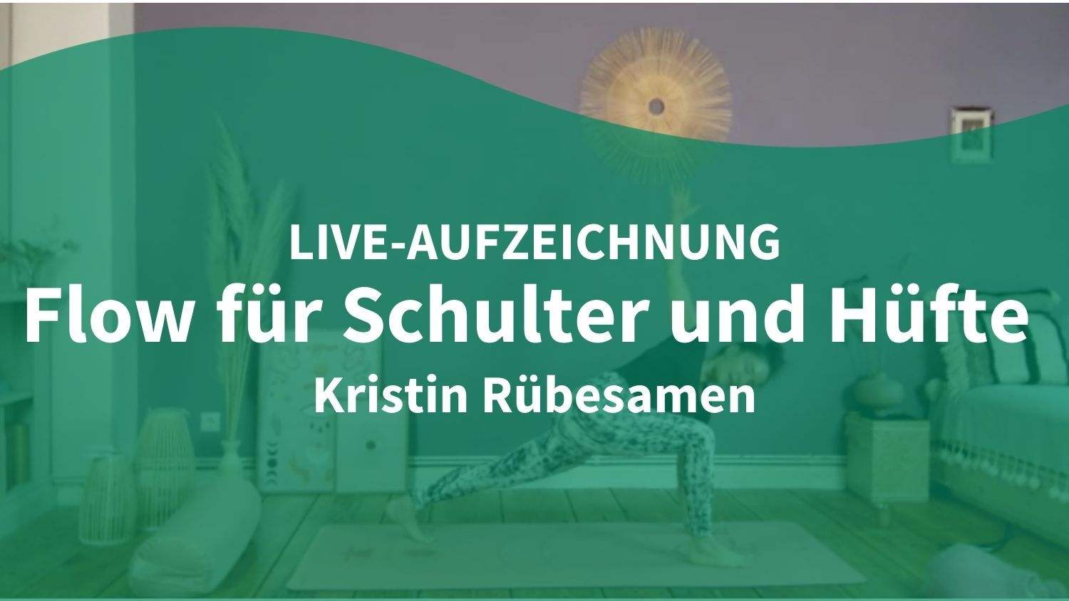 Yoga Video 11.05.21: Yoga für Schulter, Nacken und Hüfte (live)