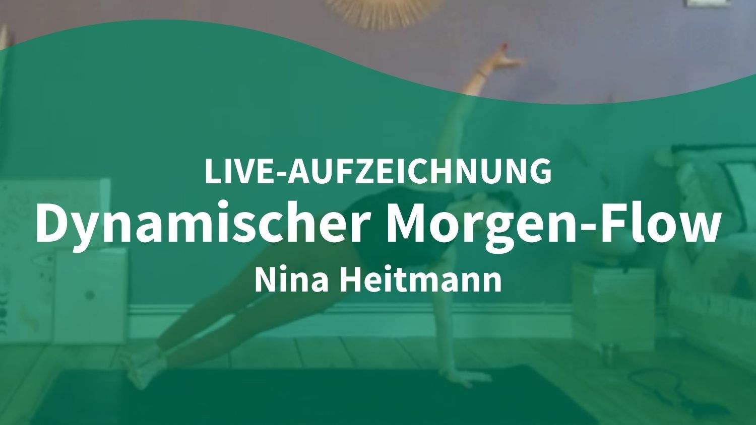 Yoga Video 18.06.21: Dynamischer Morgen-Flow (live)