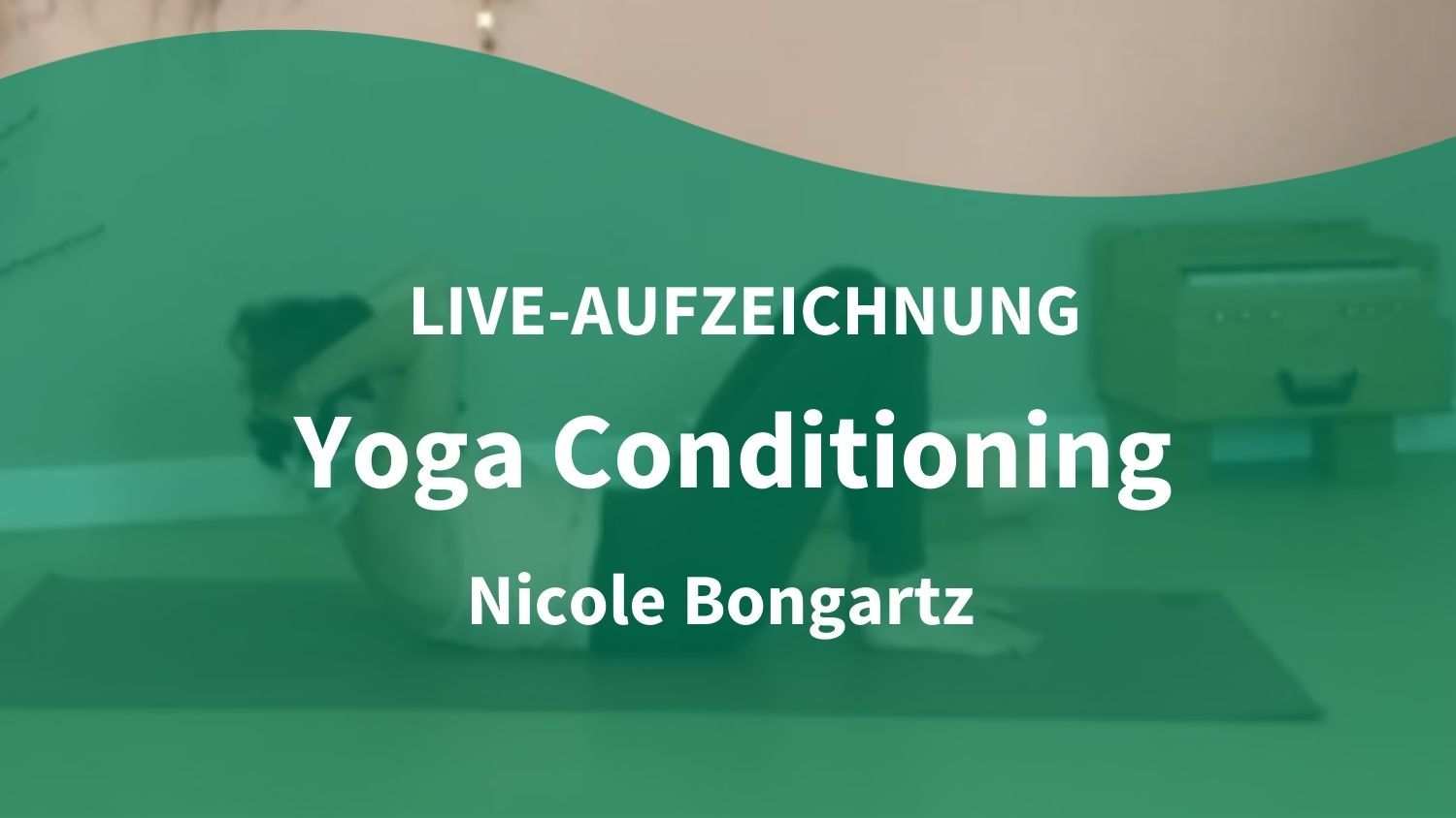 Yoga Video 13.09.21: Yoga Conditioning für die Schultern (live)