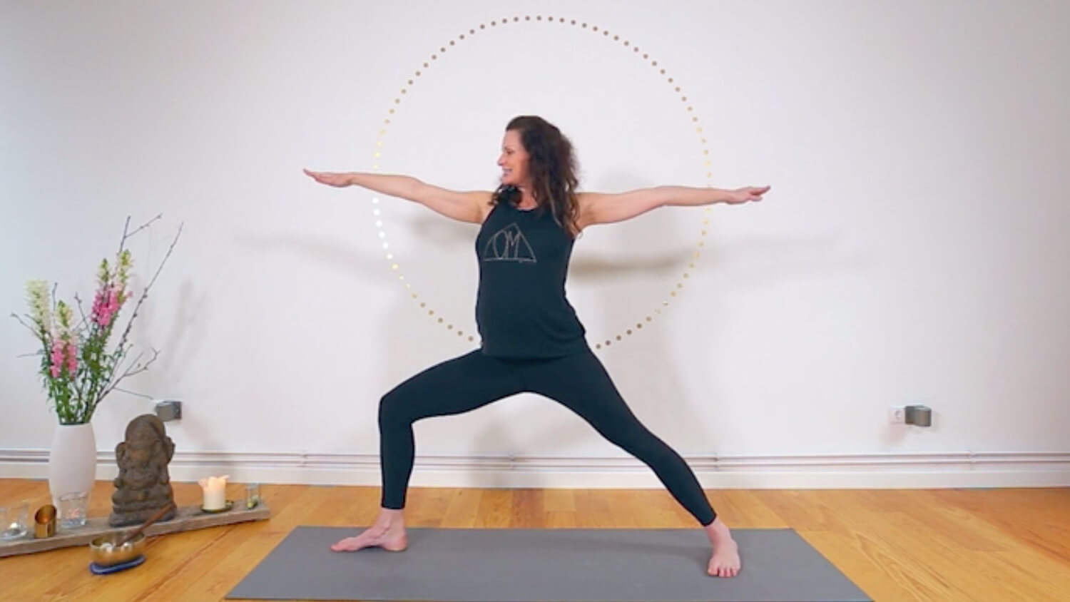 Yoga Video Mamasté Flow für den Anfang vom Endspurt