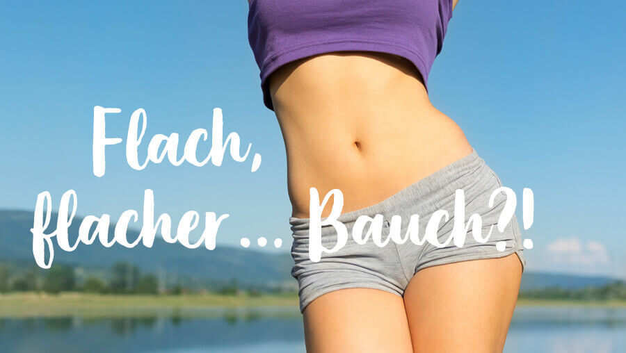 Kugelbauch adé: Yoga für einen flachen Bauch