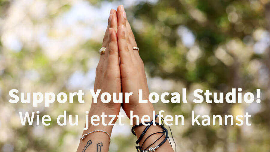 4 Tipps, wie du jetzt dein Yogastudio unterstützt