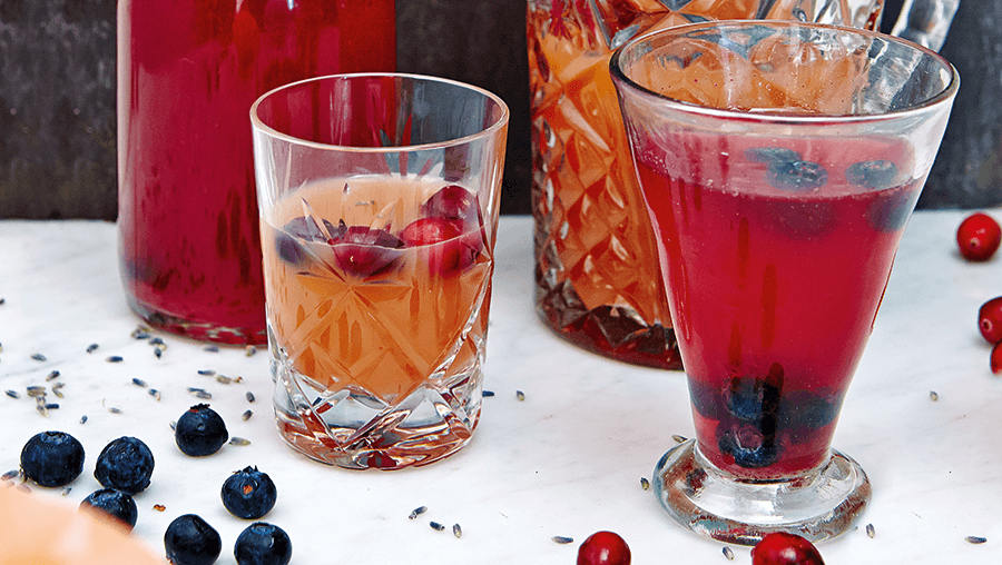Hemsley + Hemsley: Blaubeer-Lavendel-Cocktail