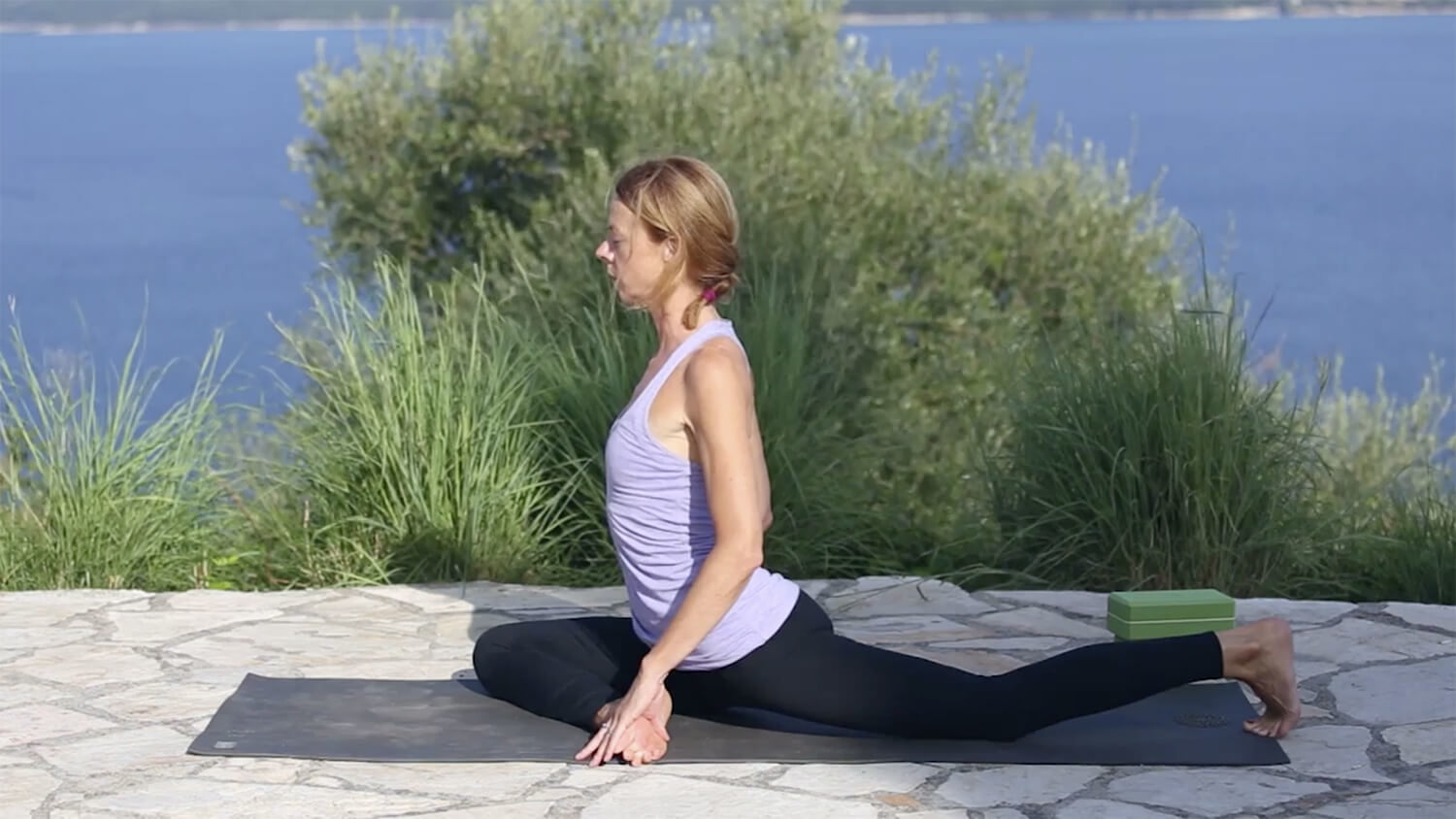 Yoga Video Hüften, Halt und Happiness