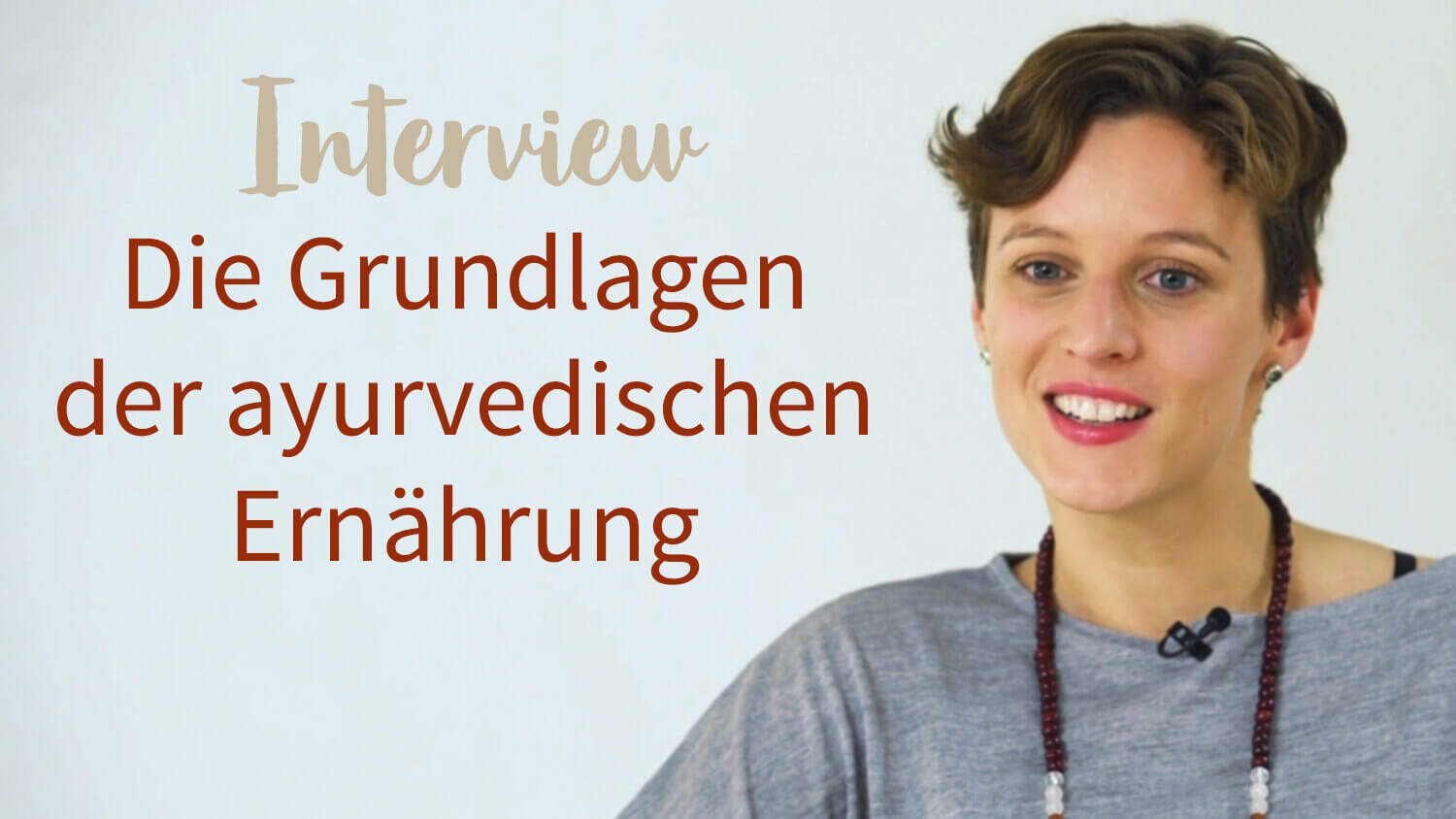 Yoga Video Interview: Die Grundlagen der ayurvedischen Ernährung