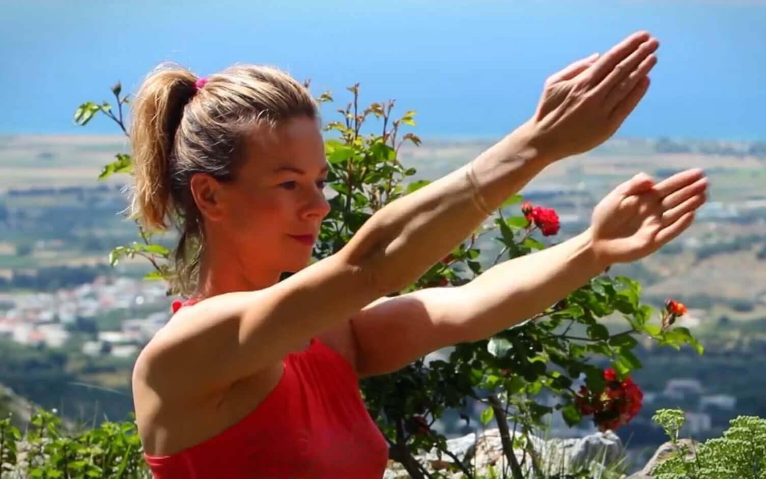 Yoga Video Arme, Bauch und Seelenfrieden