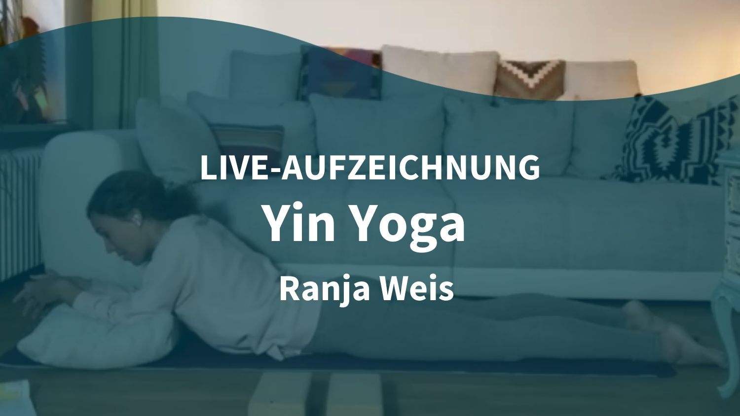 Yoga Video 10.10.21: Yin Yoga für den Gallenblasenmeridian (live)