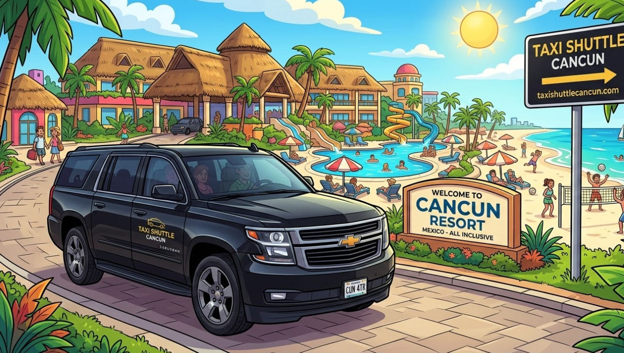 Tarifas de taxi y shuttle en Cancún con cotización de transporte transparente