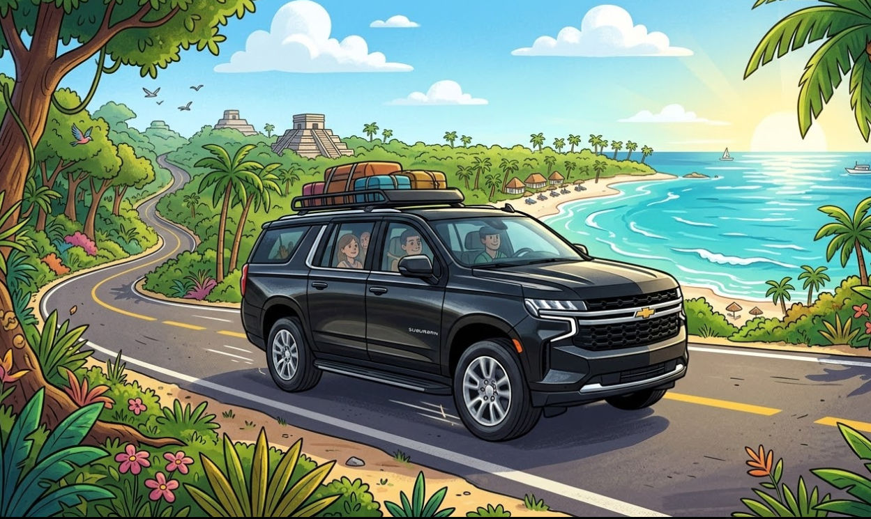 Taxi y shuttle en el Aeropuerto de Cancún con asistencia para equipaje