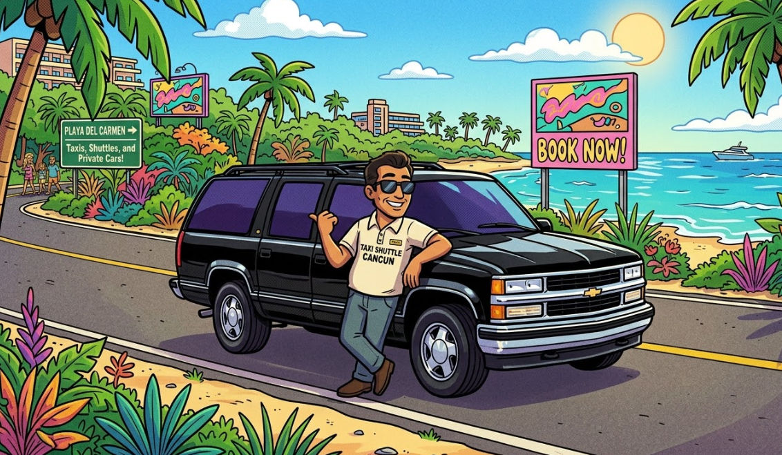 Shuttle privado de Cancún a Tulum y transporte ejecutivo en la Riviera Maya