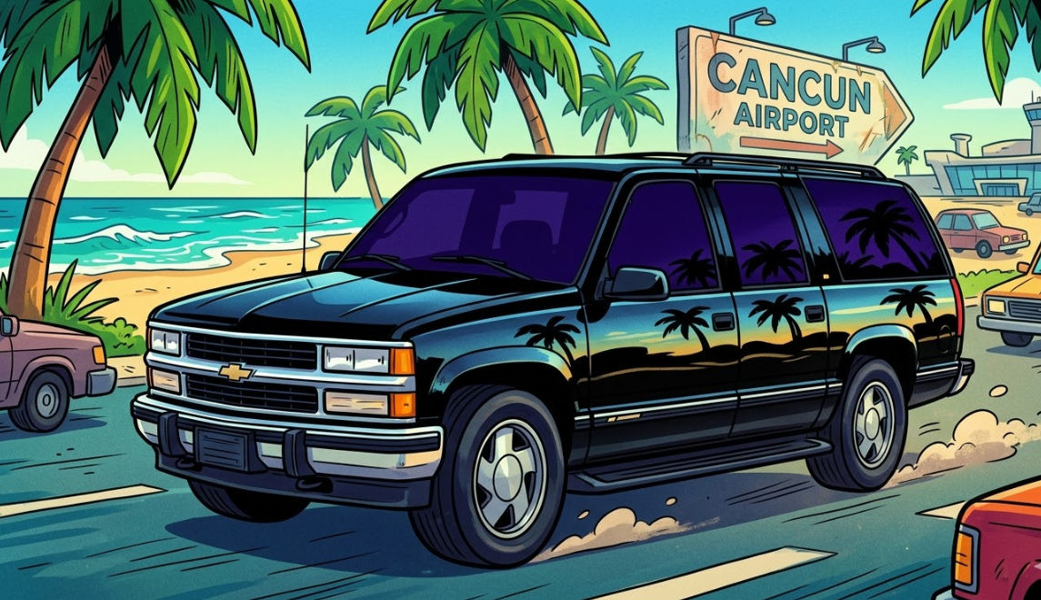 Taxi Shuttle Cancún - Espacio y seguridad para el transporte de tu familia en la Riviera Maya Vans de transporte privado en Cancún para traslados familiares y grupales