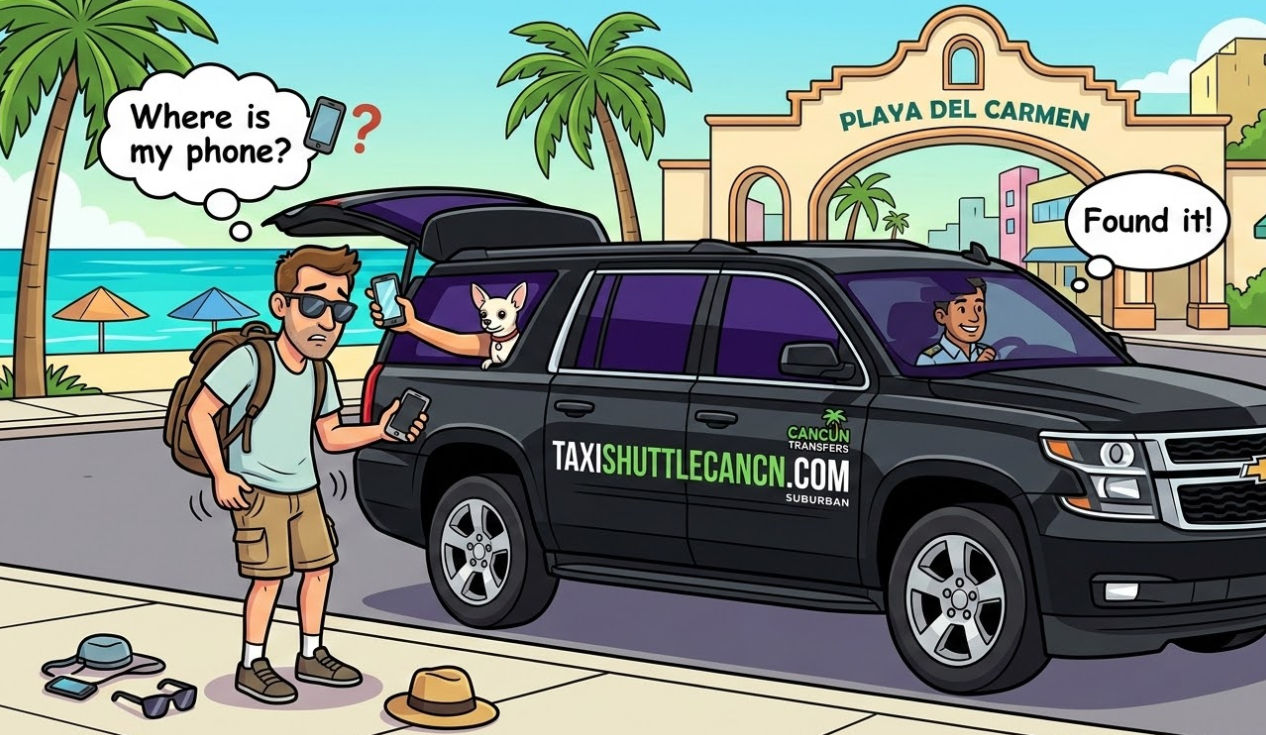 Servicio de taxi rápido y shuttle express en el Aeropuerto de Cancún