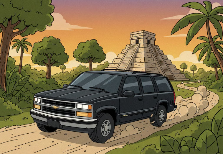 Taxi Shuttle Cancún para terminales de ferry y transporte privado a muelles de Isla Mujeres y Cozumel