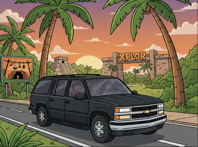 Taxi Shuttle Cancún para retiros de bienestar y transporte privado para spas de lujo y centros de wellness