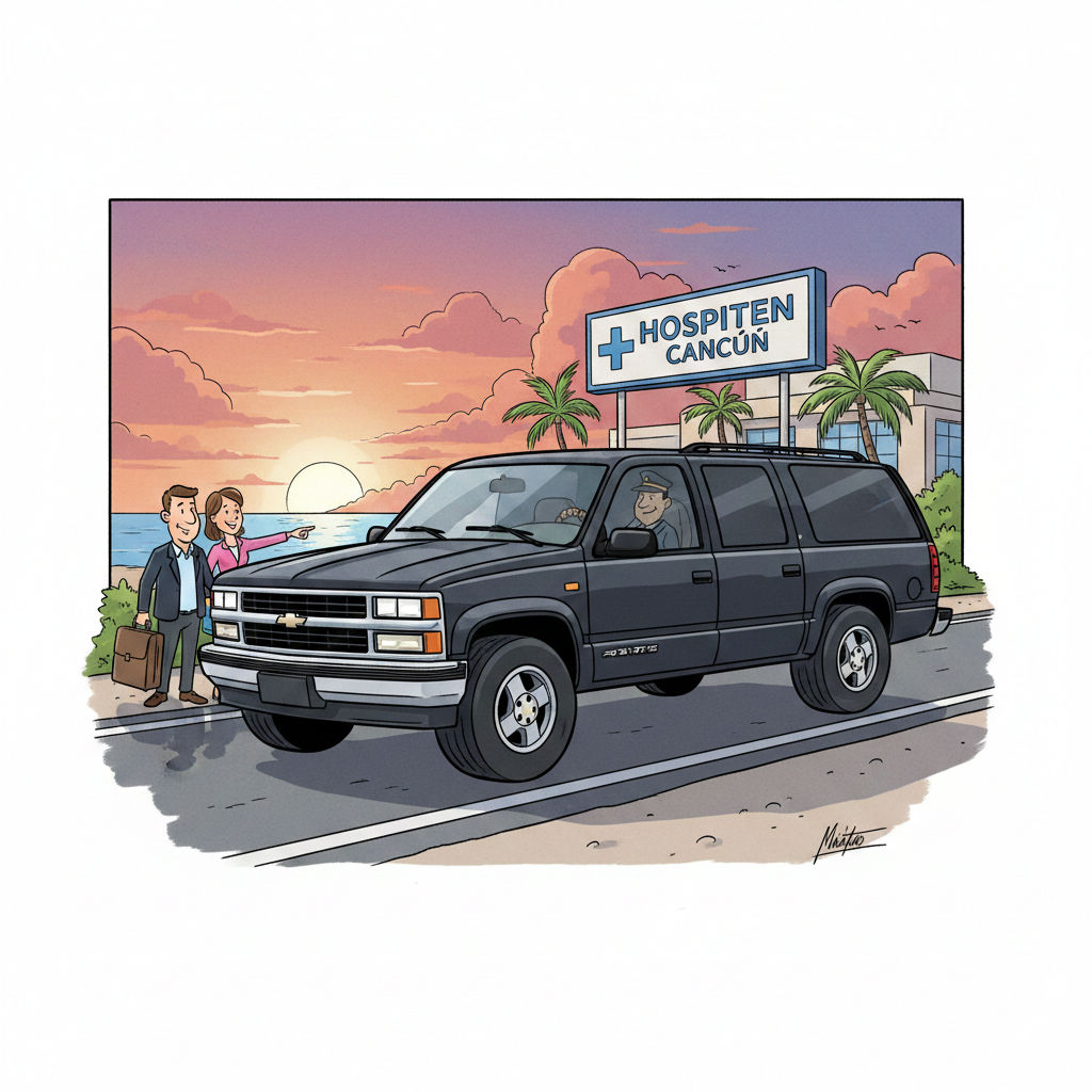 Taxi Shuttle para traslados a hospitales y transporte privado a clínicas médicas