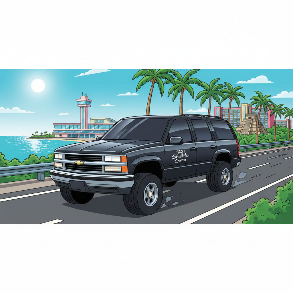 Taxi Shuttle de lujo para traslados ejecutivos y transporte privado premium