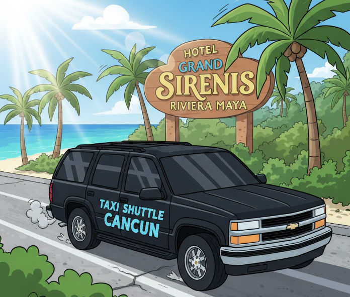 Taxi Shuttle con chofer profesional para traslados ejecutivos