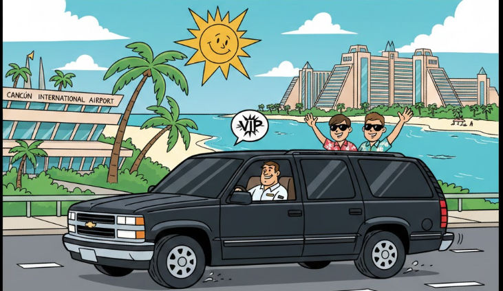 Taxi Shuttle para torneos de golf y transporte privado con espacio para bolsas de golf y clubes de campo