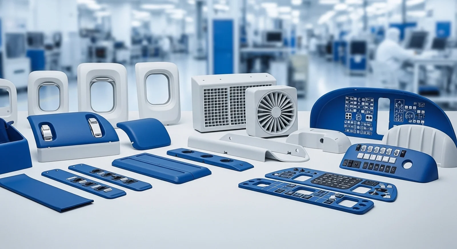 Engineer selecting advanced plastic materials for critical applications.