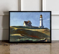 Edward Hopper Lighthouse Hill (1927) poster