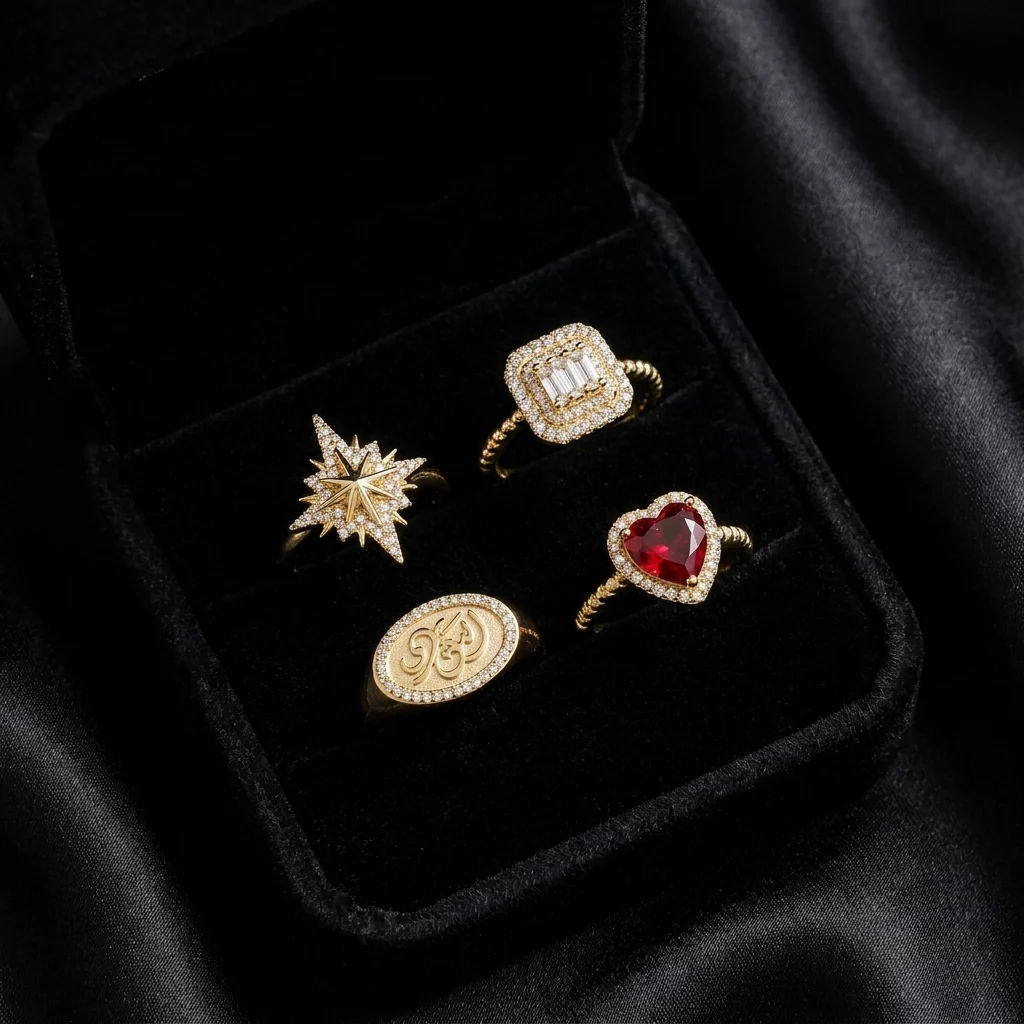 Queen Box | 4 Rings