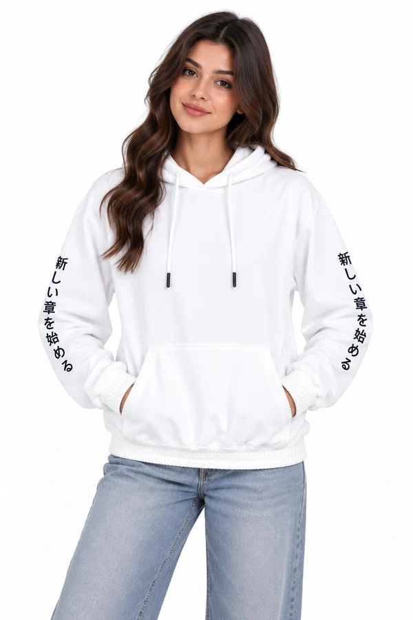 Women’s Hoodie with Printed Design