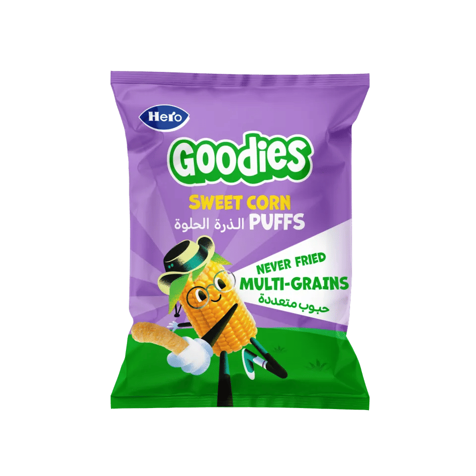 Hero Goodies Sweet Corn Puffs 30g