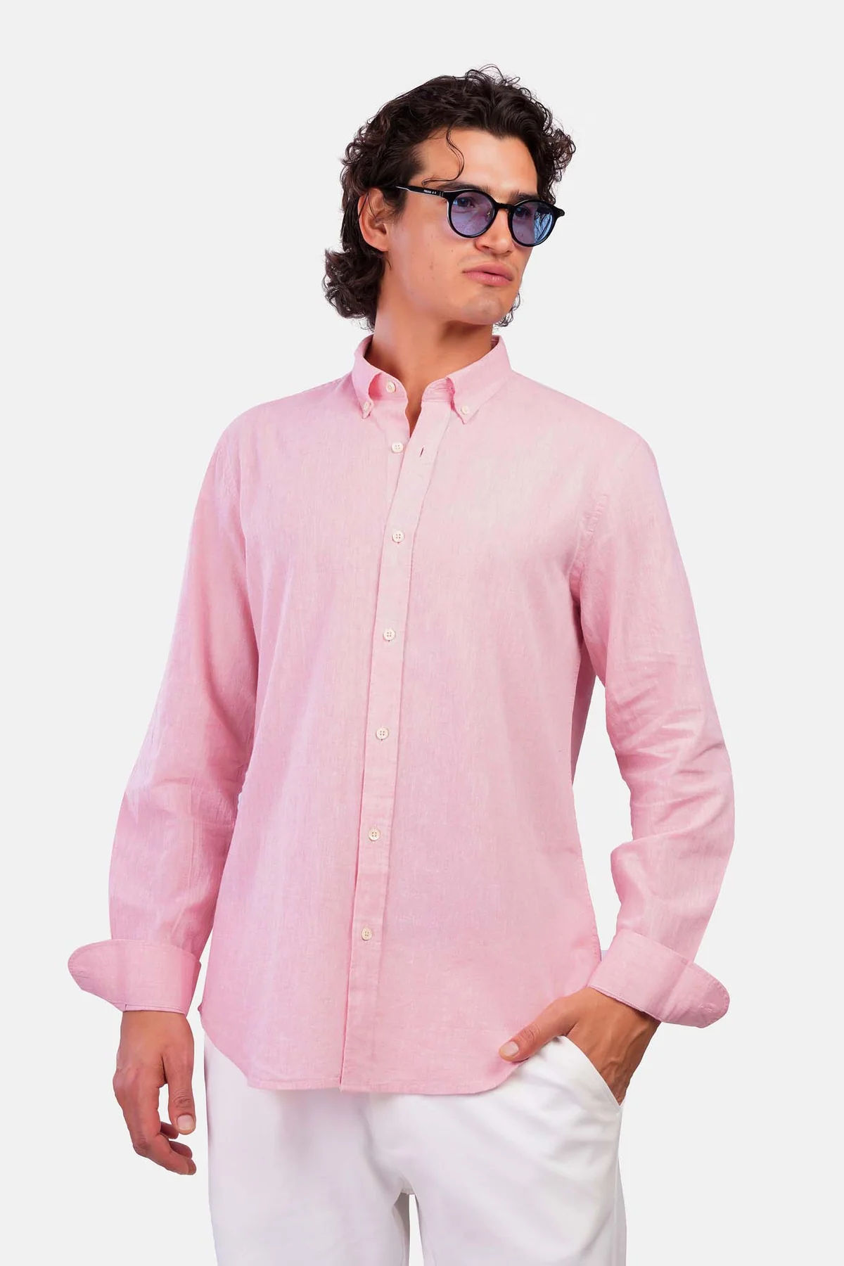 Classic Linen Long Sleeve Shirt