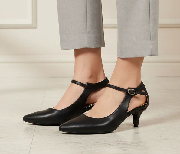 Black Ankle-Strap 5cm