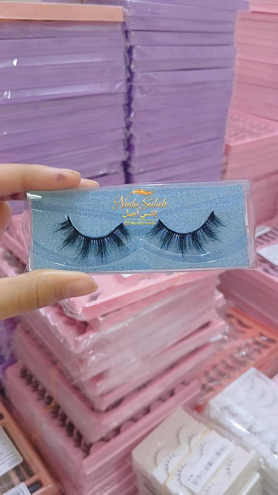 رموش شي ان 2 زوج شعر طبيعي | SHEIN Lashes
