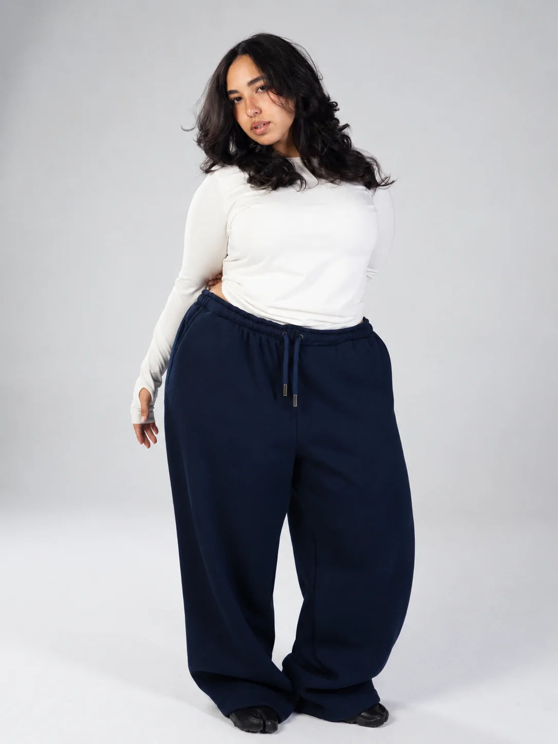 Grand-mere navy sweatpants