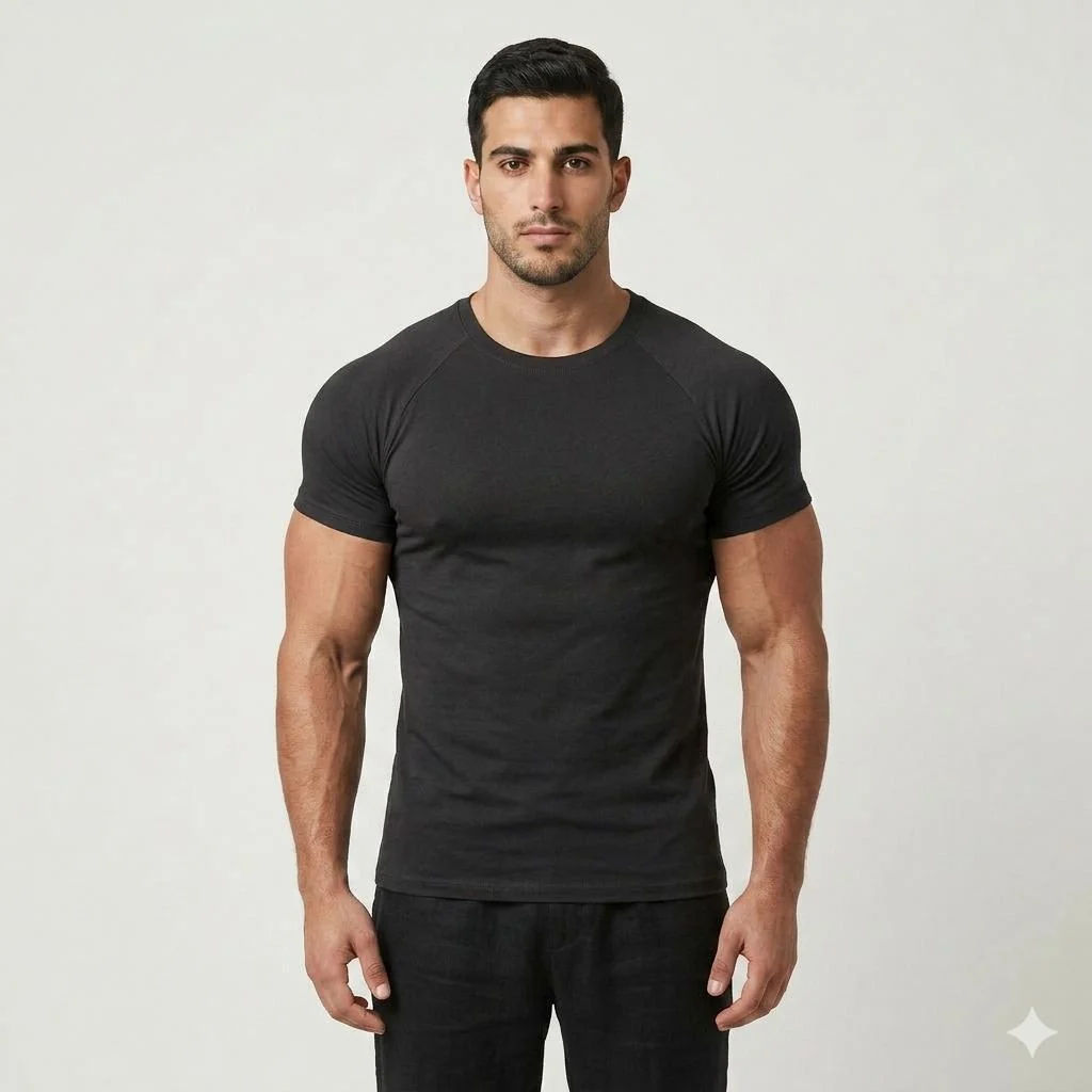 Tycoon Premium Cotton Raglan Basic T-Shirt