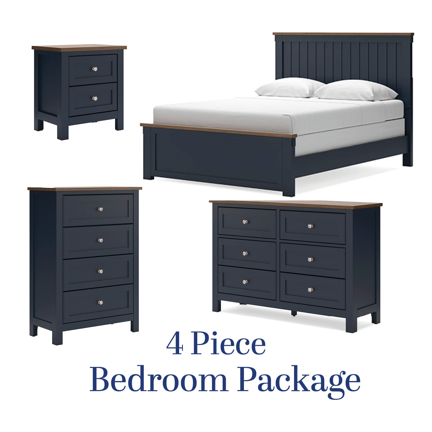 Picture of LANDOCKEN 4PC BEDROOM SET
