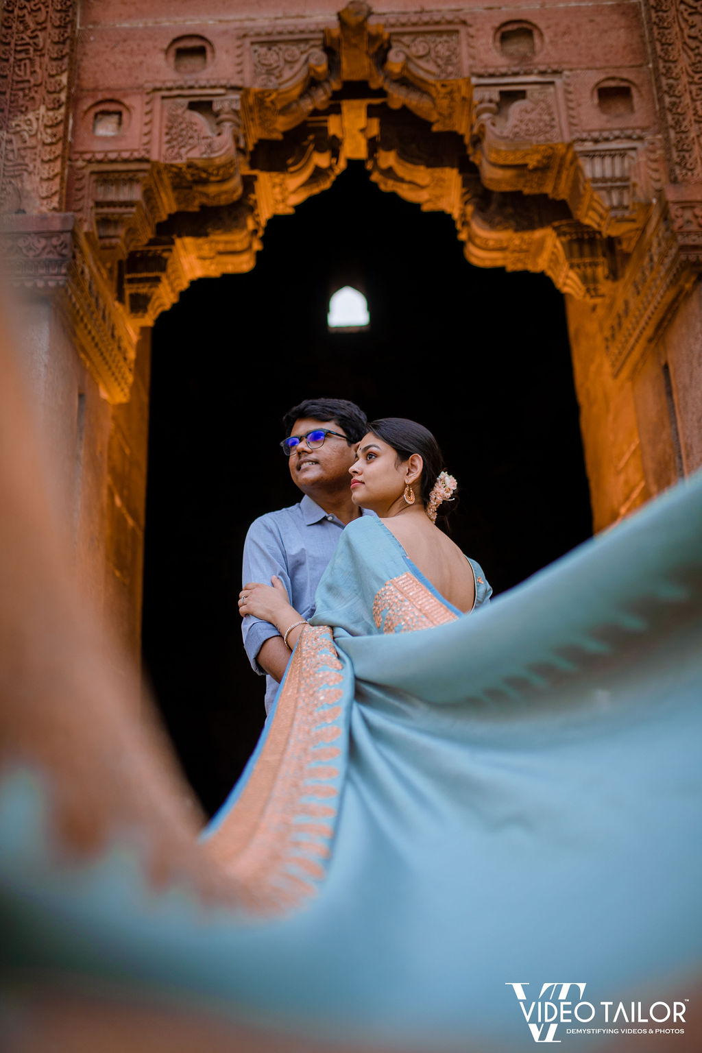 White Pre wedding Photoshoot Dress – Plum and Peaches