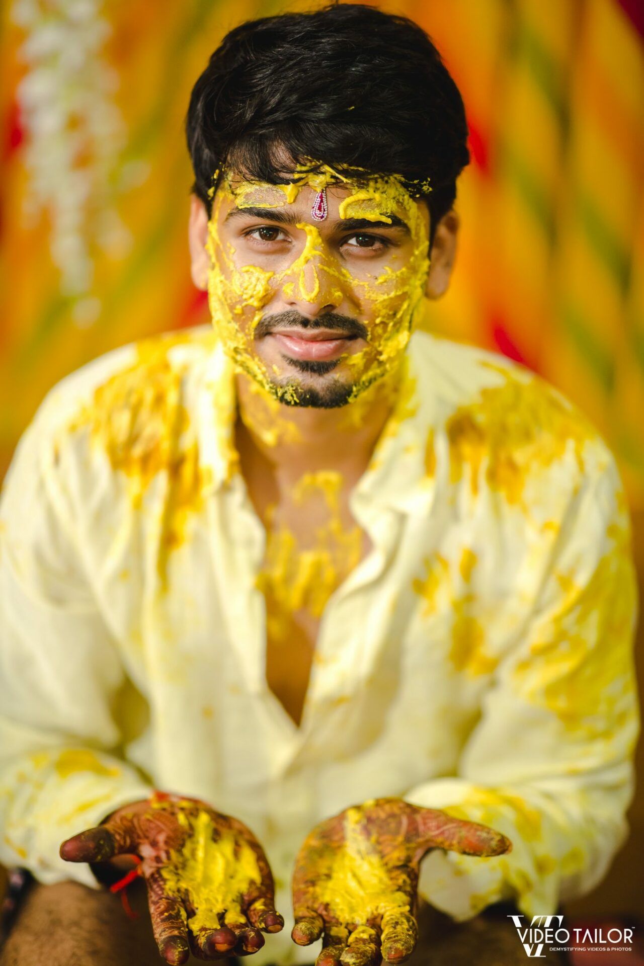 Memorable And Must Have Photos of Grooms From Haldi Ceremony | WeddingBazaar