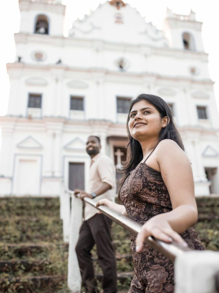 VideoTailor pre-wedding goa Churches