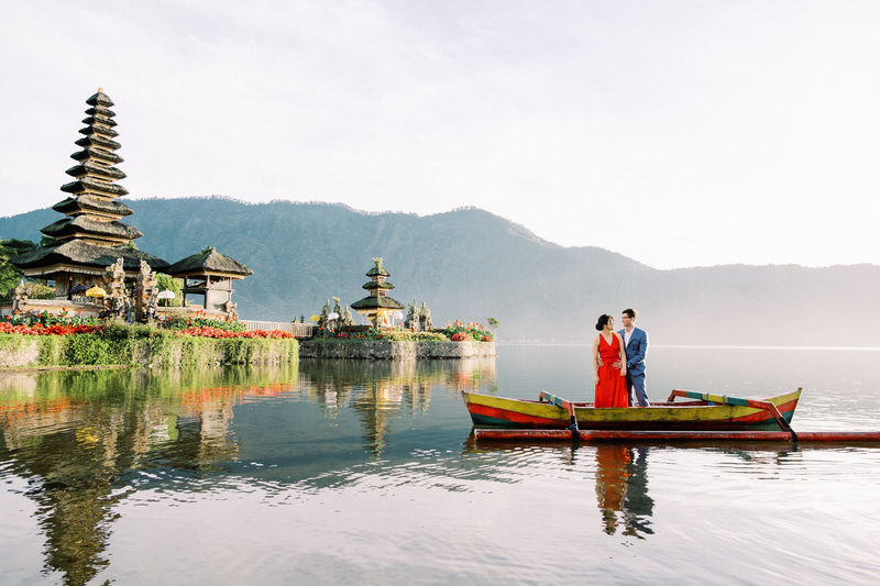 VideoTailor prewedding Beratan lake bali