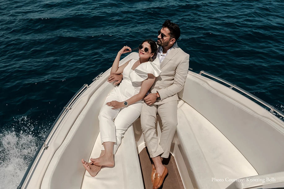 VideoTailor prewedding Maldives Yacht