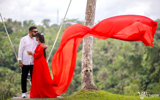 VideoTailor prewedding bali Hideway Swing