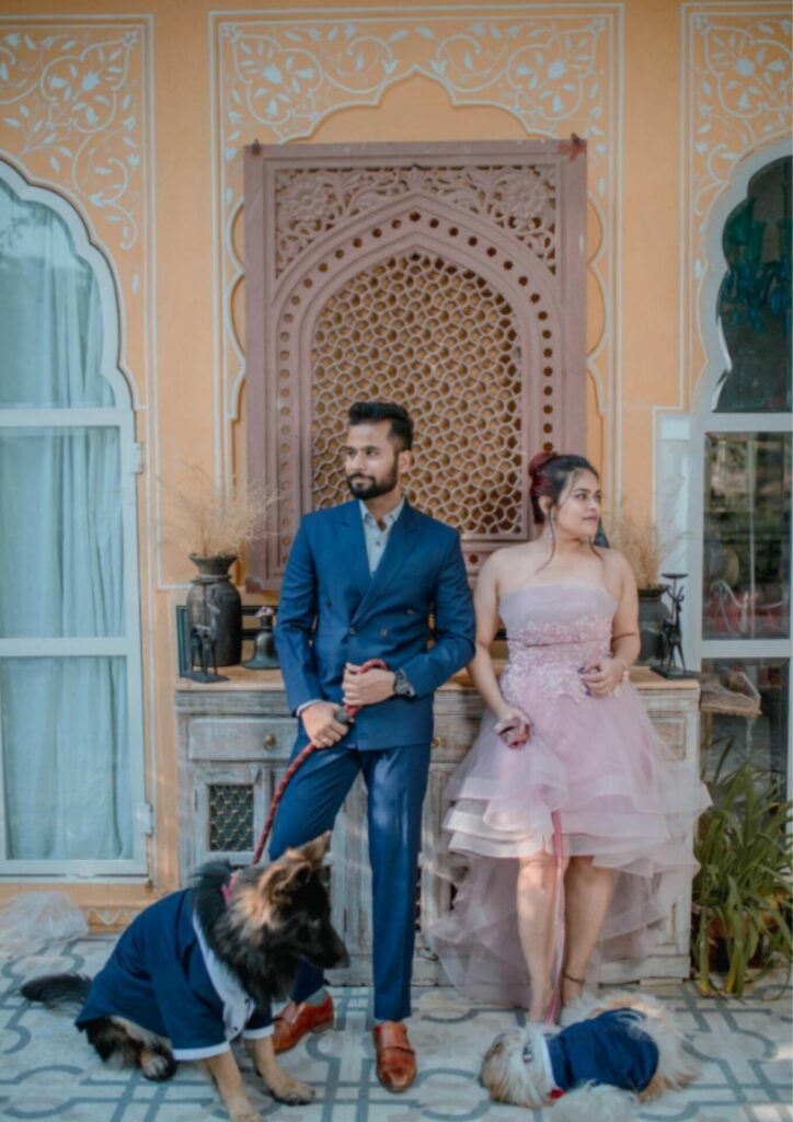 Videotailor pre-wedding photoshoot with animals