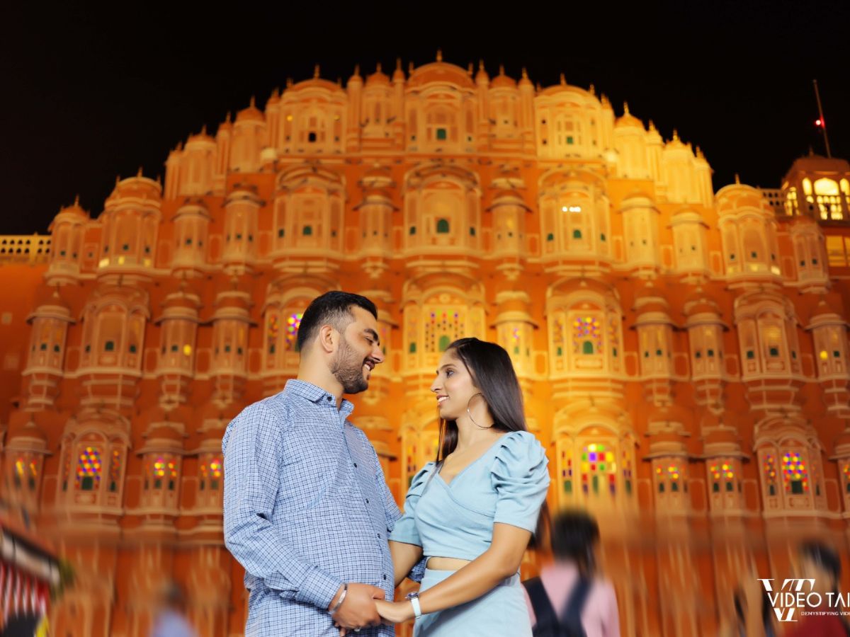 Video Tailor pre wedding Hawa Mahal 1