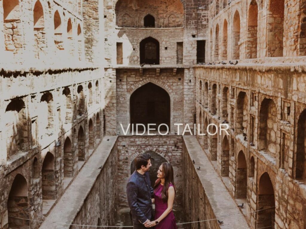 Video tailor pre wedding delhi agrasen ki baoli