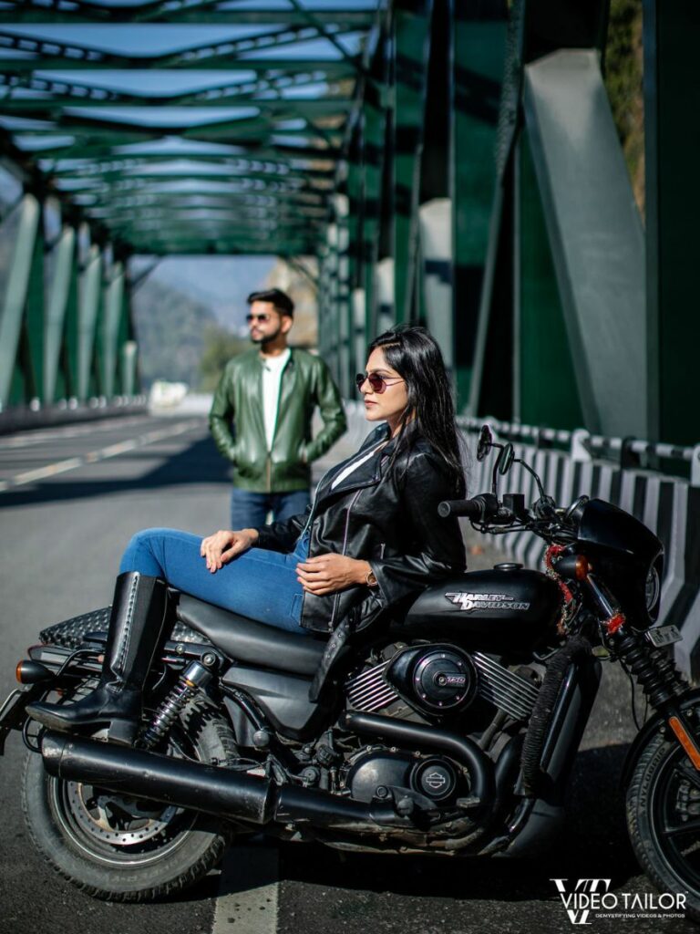 Videotailor prewedding rishikesh bike