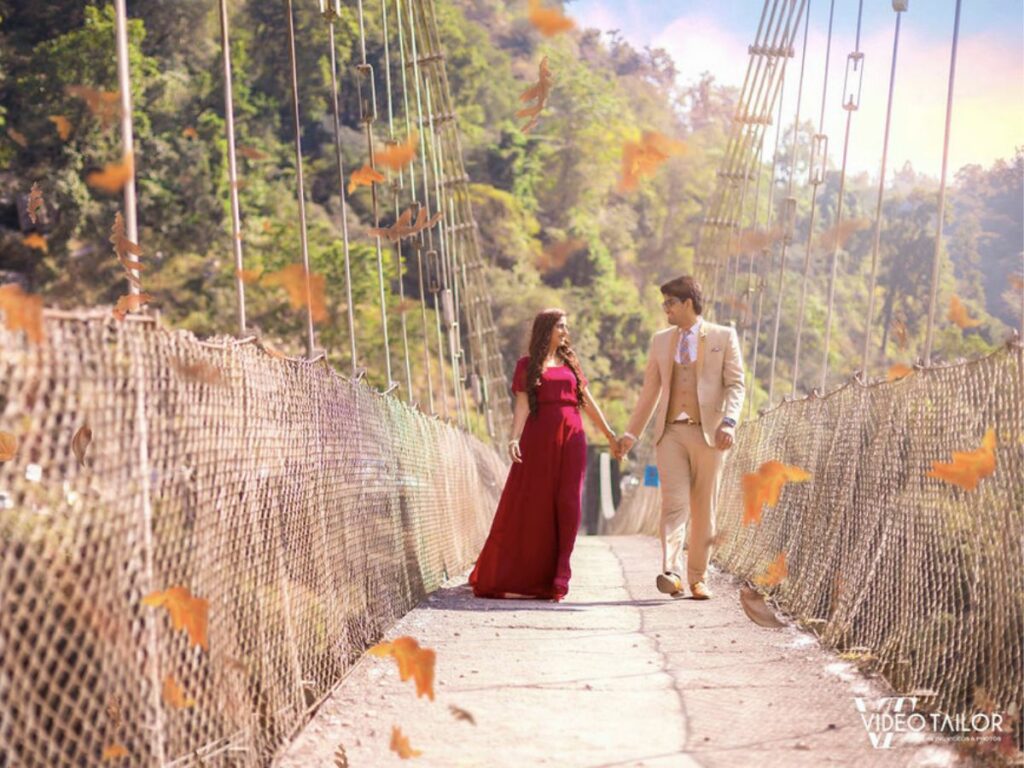 Videotailor prewedding rishikesh ram jhula