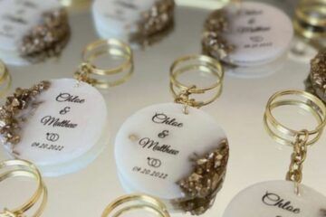 Videotailor wedding favours keychains