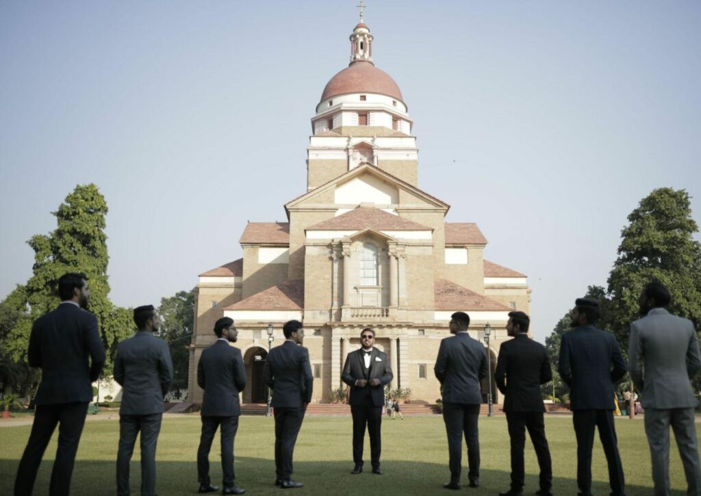 Wedding Photoshoot with Groomsmen