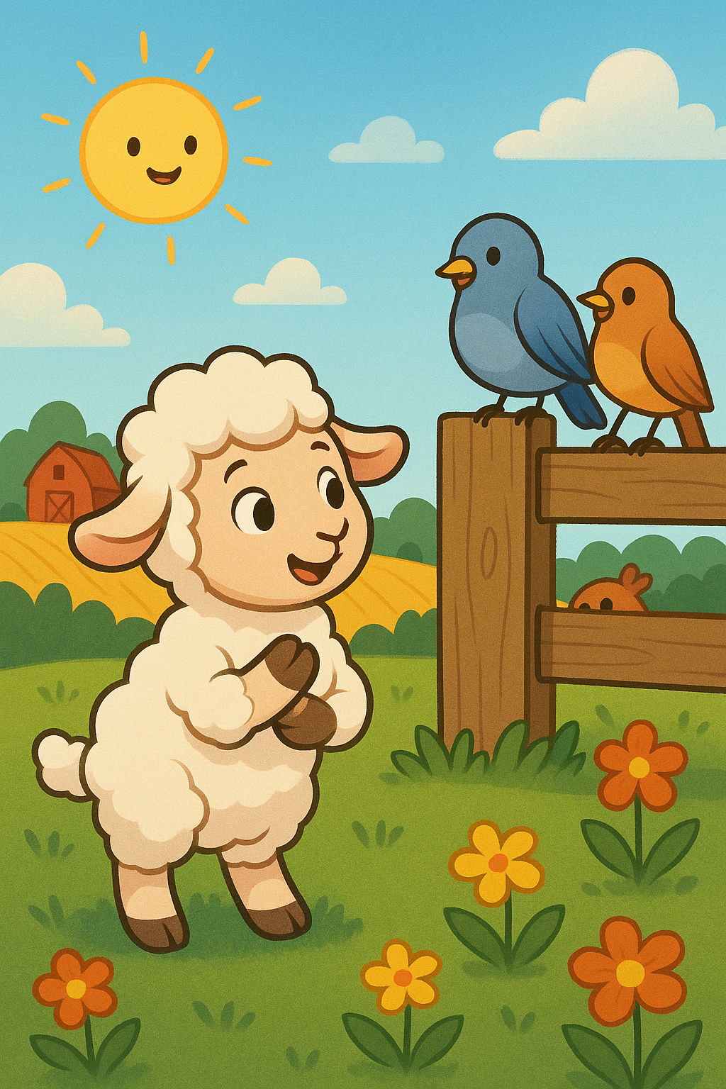 Domba Kecil Belajar Bersyukur