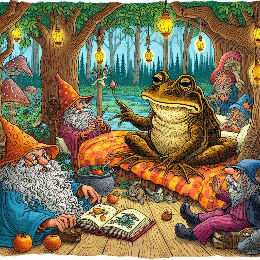 Si Kodok yang Tak Pernah Menyerah